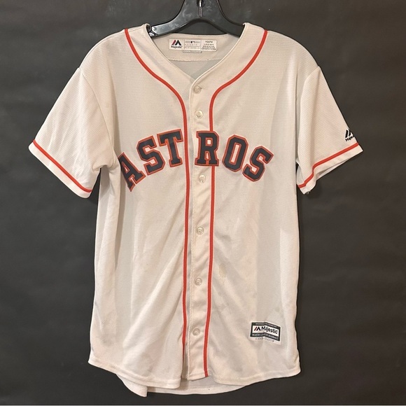 MLB White Houston Astros Baseball Jersey - Picture 2 of 7